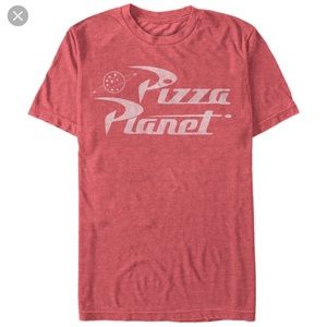 Disney Pizza Planet t-shirt-RED